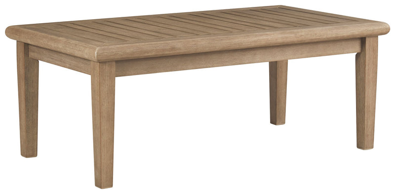 Gerianne - Brown - Rectangular Cocktail Table - JaxCo Furniture