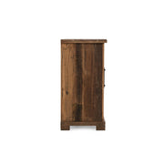 Zion - Wood 4 Door Cabinet - Natural - JaxCo Furniture