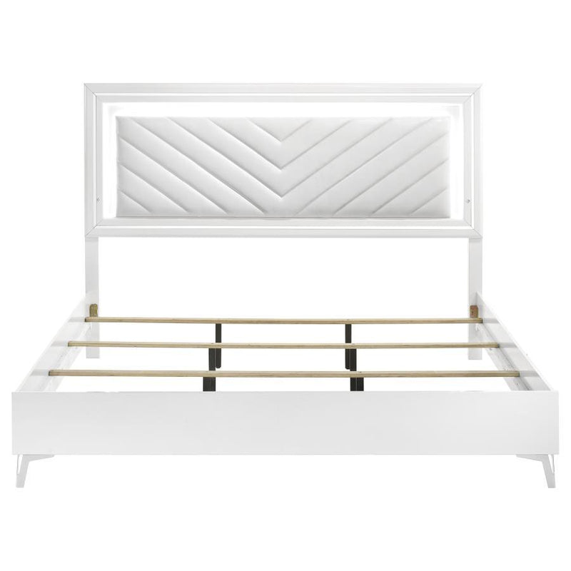 Cassia - LED Panel Bed - JaxCo Furniture