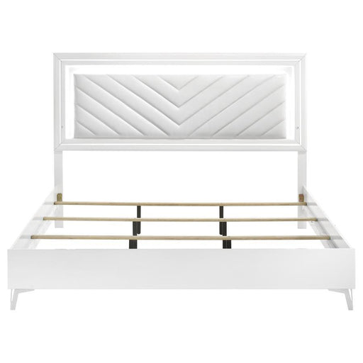 Cassia - LED Panel Bed - JaxCo Furniture