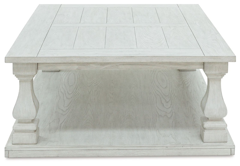 Arlendyne - Antique White - Rectangular Cocktail Table - JaxCo Furniture