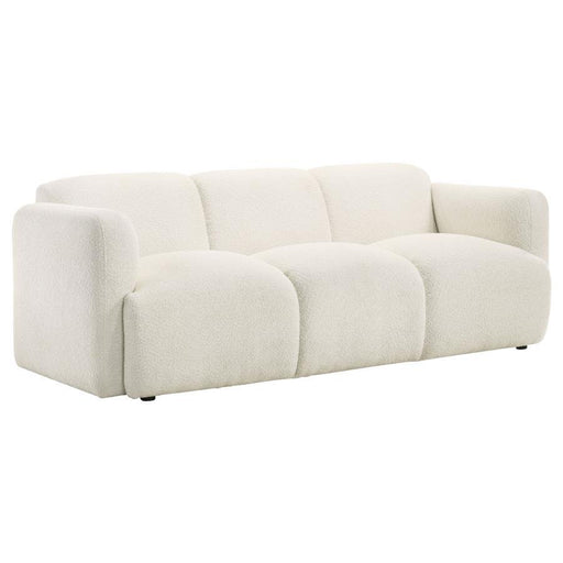 Dorset - Fabric Upholstered Round Track Arm Sofa - JaxCo Furniture