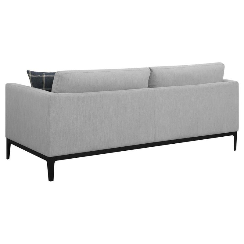Apperson - Upholstered Track Arm Sofa Set - JaxCo Furniture