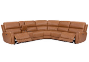 Hancock - Zero Gravity Power Reclining Sectional With Power Adjustable Headrests - JaxCo Furniture