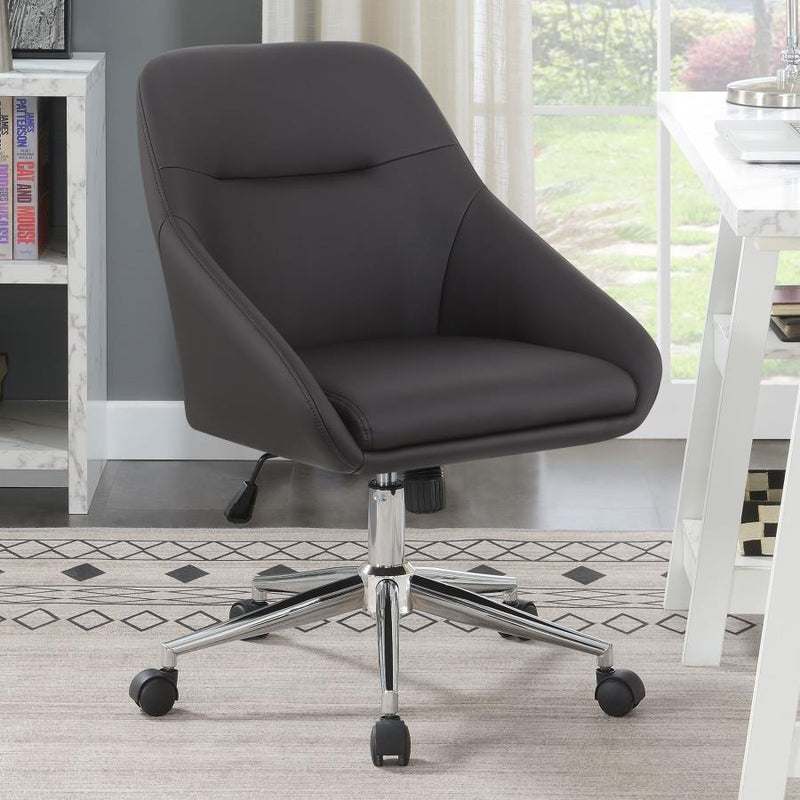 Jackman - Upholstered Adjustable Home Office Desk Chair - JaxCo Furniture