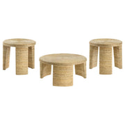Artina - Rattan Coffee And End Table Set - JaxCo Furniture
