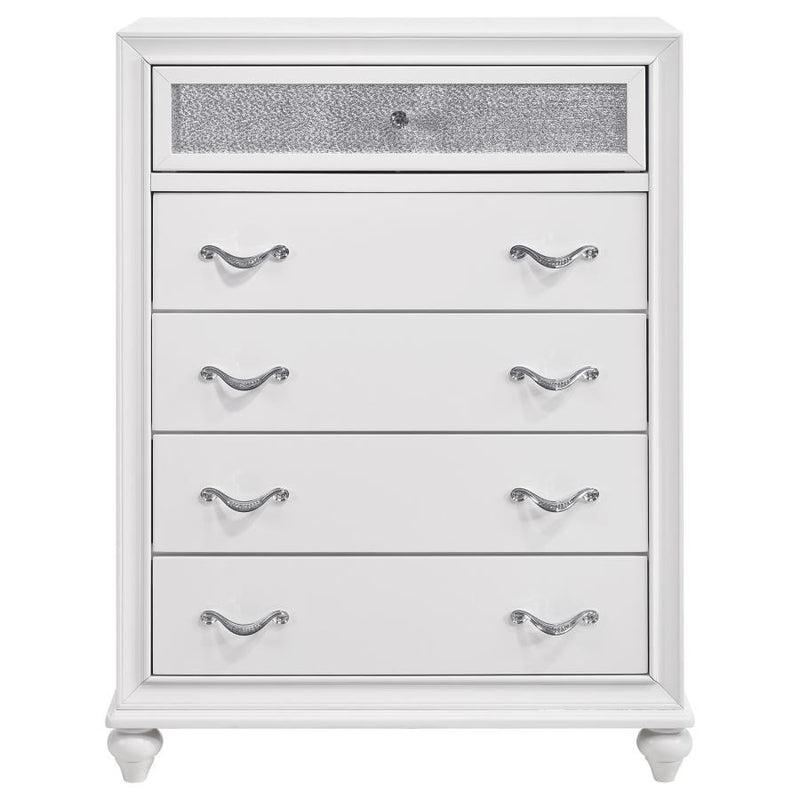 Barzini - 5-Drawer Bedroom Chest - JaxCo Furniture