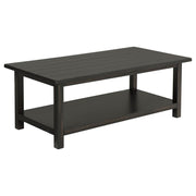 Payne - Wood Coffee Table with Shelf - JaxCo Furniture