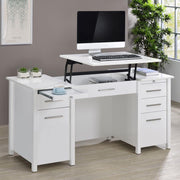 Dylan - 4-Drawer Lift Top Office Desk - JaxCo Furniture