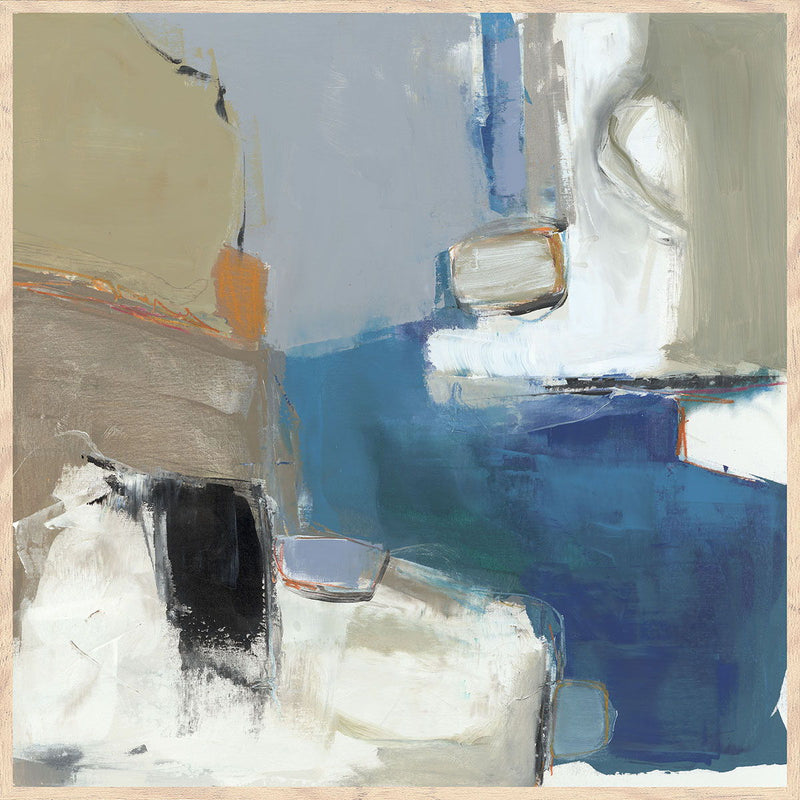 Maker - 48" x 48" Painting By Buddy Whitlock - Oak Natural - JaxCo Furniture