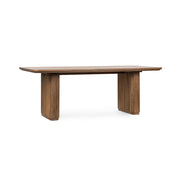 Vander - Oak Wood 84" Dining Table - JaxCo Furniture
