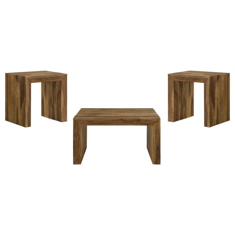 Odilia - Solid Wood Coffee And End Table Set - JaxCo Furniture