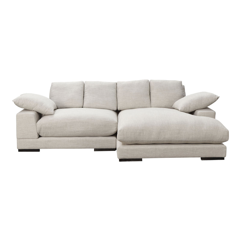Plunge - Fabric Sectional - Beige - JaxCo Furniture