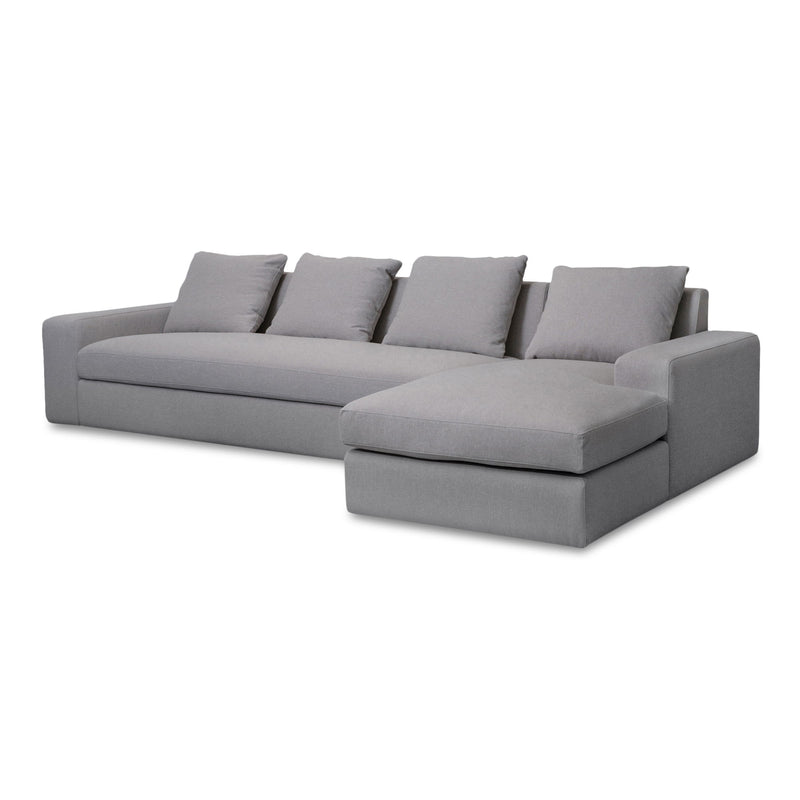 Thomas - Right Sectional - Gray - JaxCo Furniture