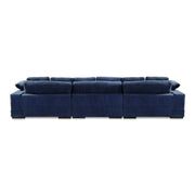 Plunge - Large Sectional - Navy - JaxCo Furniture