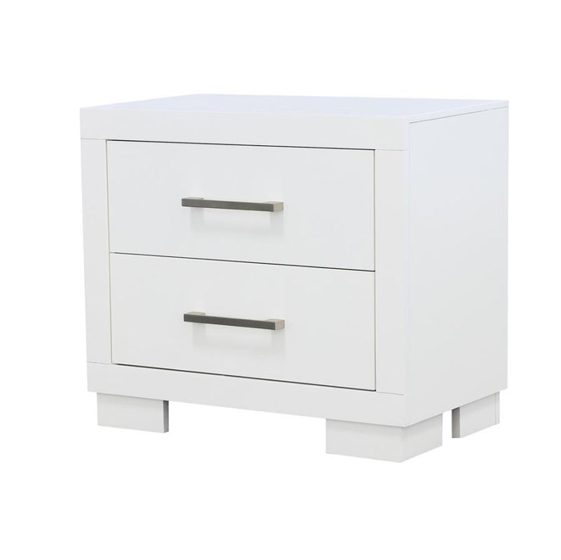 Jessica - 2-Drawer Nightstand - JaxCo Furniture