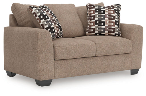 Triston-Peaks - Suede - Loveseat - JaxCo Furniture