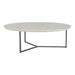 Chloe - Coffee Table Marble - White - JaxCo Furniture