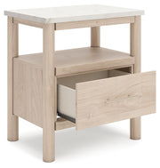 Cadmori - One Drawer Night Stand - JaxCo Furniture
