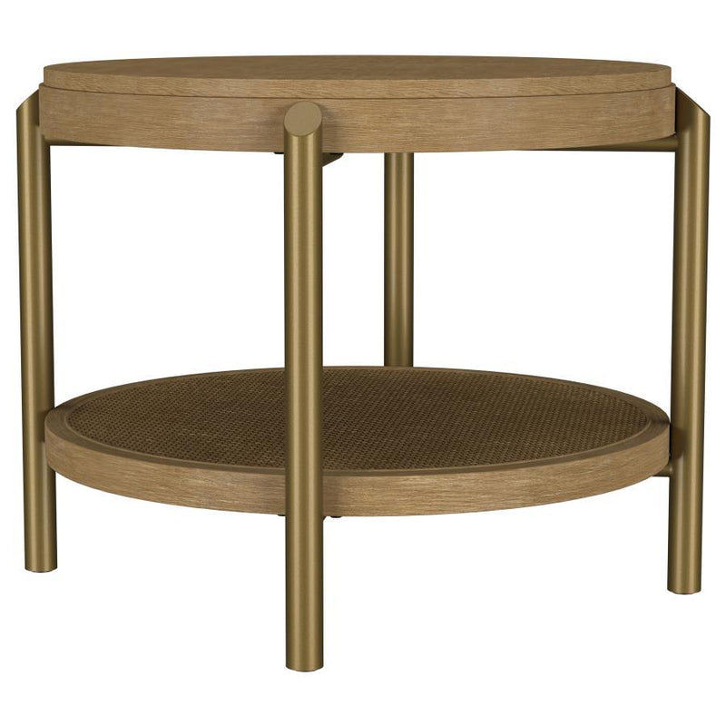Arini - Round Coffee And End Table Set - JaxCo Furniture