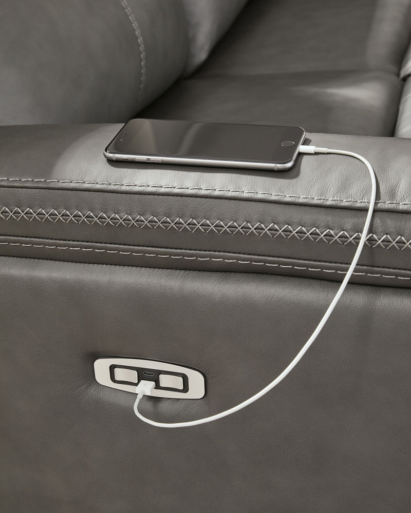 Bleckley - Reclining Sectional - JaxCo Furniture