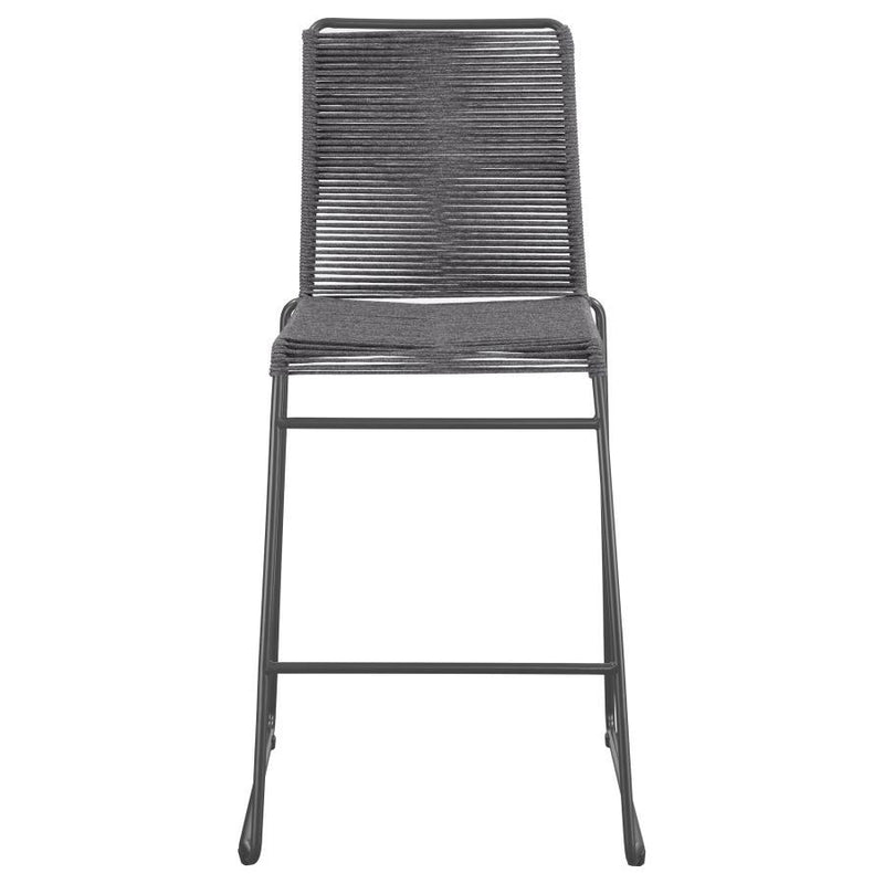 Jerome - Woven Rope Metal Chair (Set of 2) - JaxCo Furniture