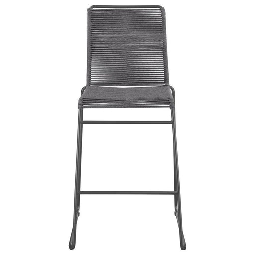 Jerome - Woven Rope Metal Chair (Set of 2) - JaxCo Furniture
