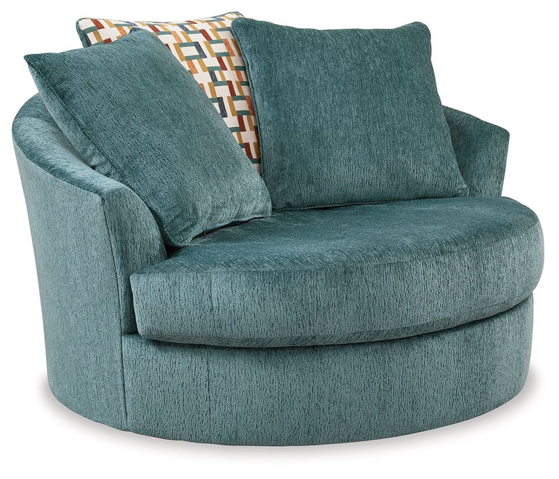 Laylabrook - Oversized Swivel Accent Chair - JaxCo Furniture