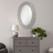 Colleen - Oval Wall Mirror - Silver - JaxCo Furniture