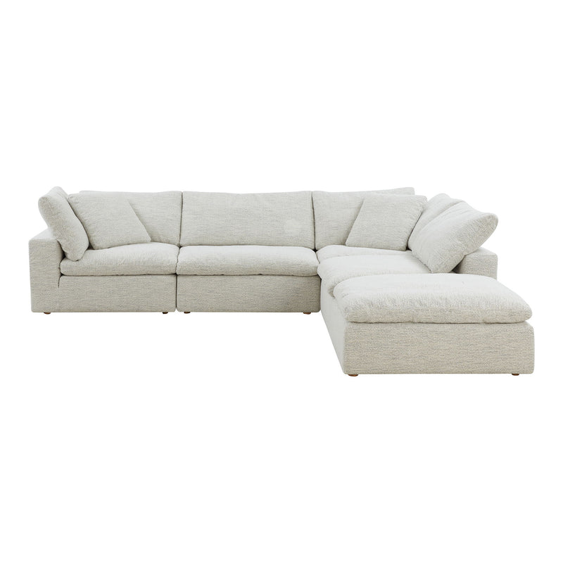 Clay - Dream Modular Sectional - Pearl Silver - JaxCo Furniture