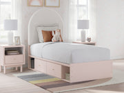 Wistenpine - Upholstered Panel Bed With Storage - JaxCo Furniture