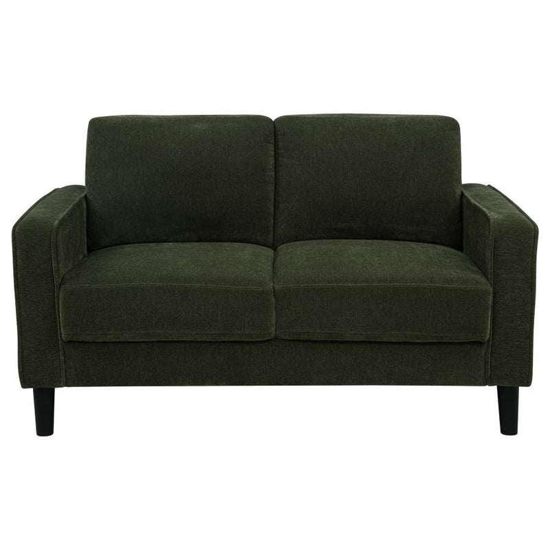 Ruth - Upholstered Track Arm Loveseat - JaxCo Furniture