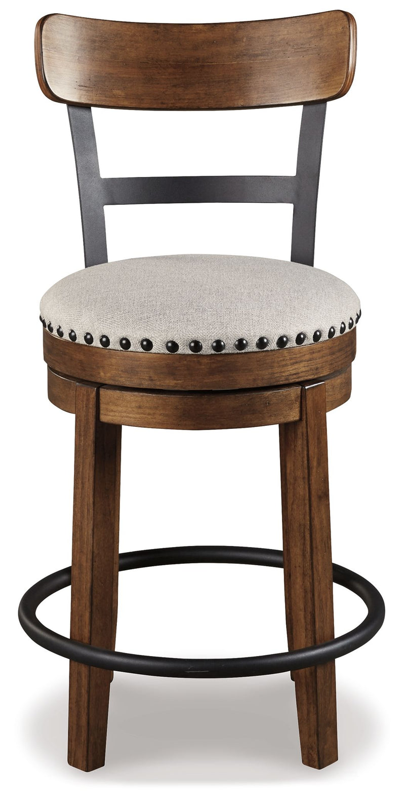 Valebeck - Full Back Swivel Stool - JaxCo Furniture