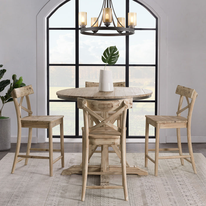 Callista - Round Dining Table - JaxCo Furniture