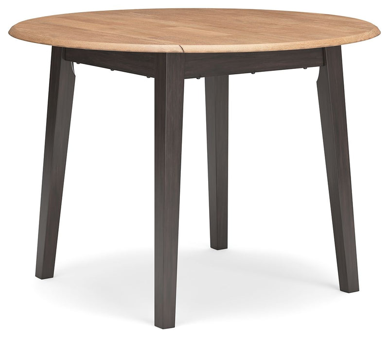 Gesthaven - Round Dining Room Drop Leaf Table - JaxCo Furniture