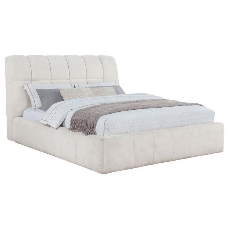 Nollet - Upholstered Platform Bed - JaxCo Furniture