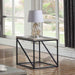 Birdie - Square Engineered Wood End Table - Sonoma Gray - JaxCo Furniture