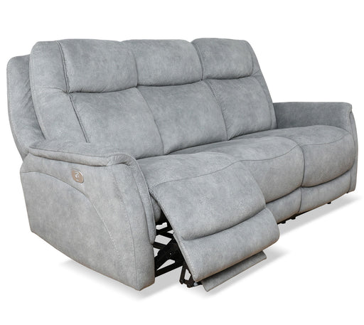 Linus - Zero Gravity Power Reclining Sofa - Hudson Gray - JaxCo Furniture