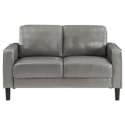 Ruth - Upholstered Track Arm Loveseat - JaxCo Furniture