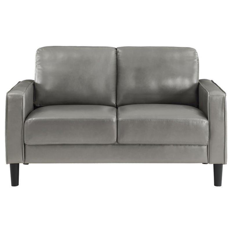 Ruth - Upholstered Track Arm Loveseat - JaxCo Furniture