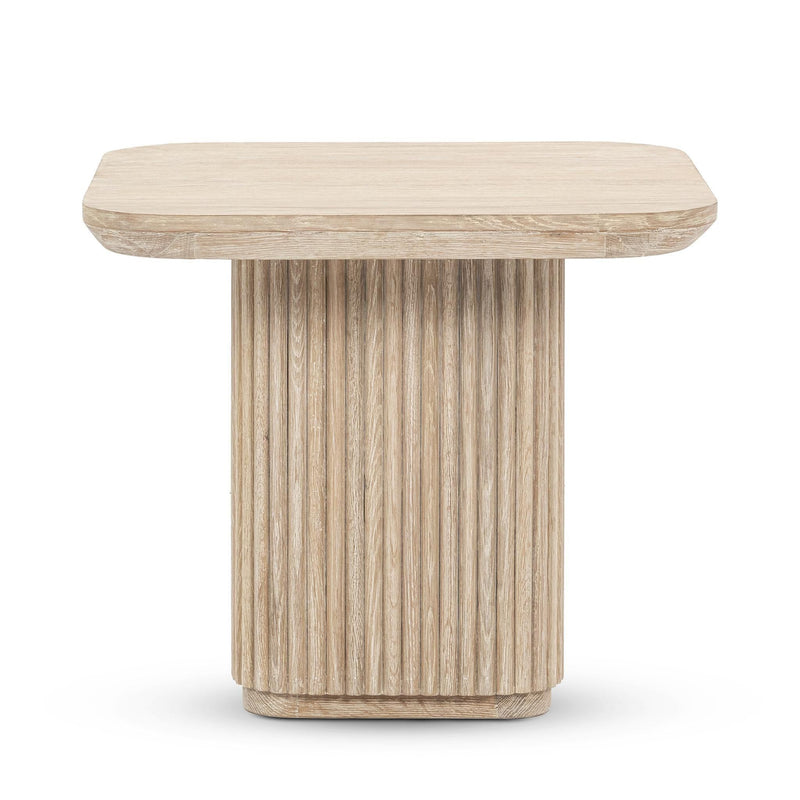 Vander - Solid Wood Square End Table - JaxCo Furniture