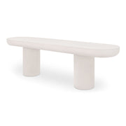 Rocca - Bench - Cream - JaxCo Furniture