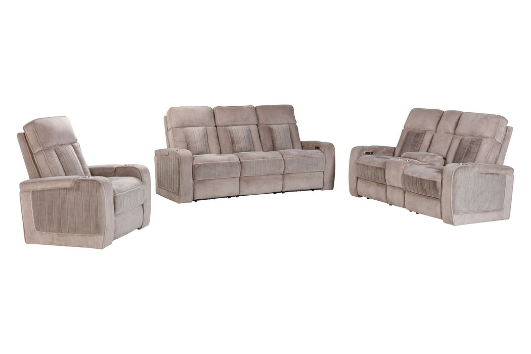 Equinox - Power Reclining Sofa Loveseat And Recliner