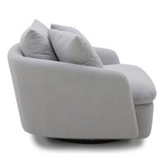 Boomer - Large Swivel Chair with 2 Pillows - JaxCo Furniture