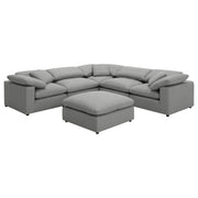 Raleigh - Boucle Upholstered Modular Sectional - JaxCo Furniture