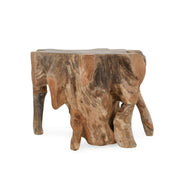 Cypress - Teak Root End Table - JaxCo Furniture