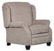 Freemont - Reclining Chair - Pewter - JaxCo Furniture