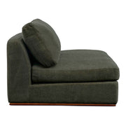 Rue - Slipper Chair - Deep Green - JaxCo Furniture