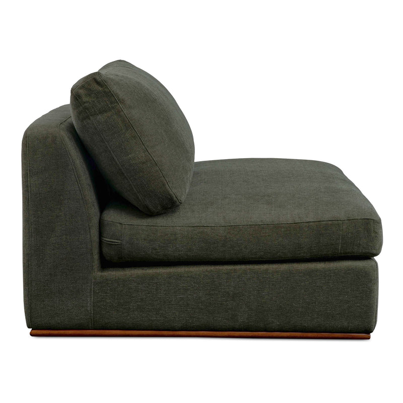 Rue - Slipper Chair - Deep Green - JaxCo Furniture