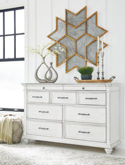 Kanwyn - Dresser, Mirror - JaxCo Furniture